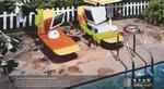 iMac and PC caught in poolside tryst