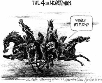 The fourth horseman, by Bill DeOre