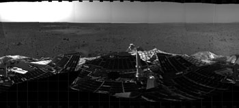 First pictures from Mars Spirit Rover