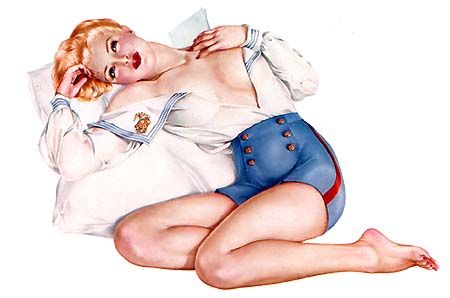 Vargas pin-up girl