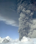 Mt. Spurr erupts