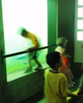 Children at the Fish Ladder
