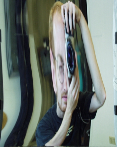 Me in a concave mirror at OMSI