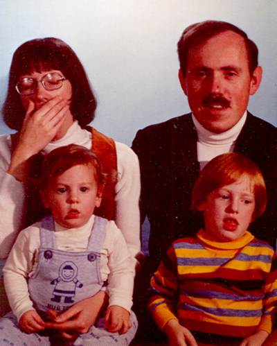 Our family around 1977
