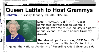 Queen Latifah?