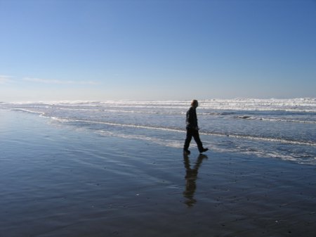 Me on the beach