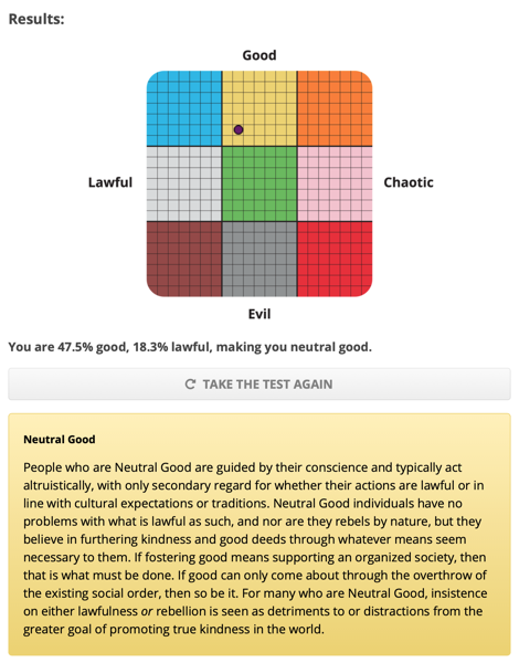 Moral Alignment: Neutral Good