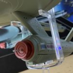 Photo of a model of the original Star Trek USS Enterprise