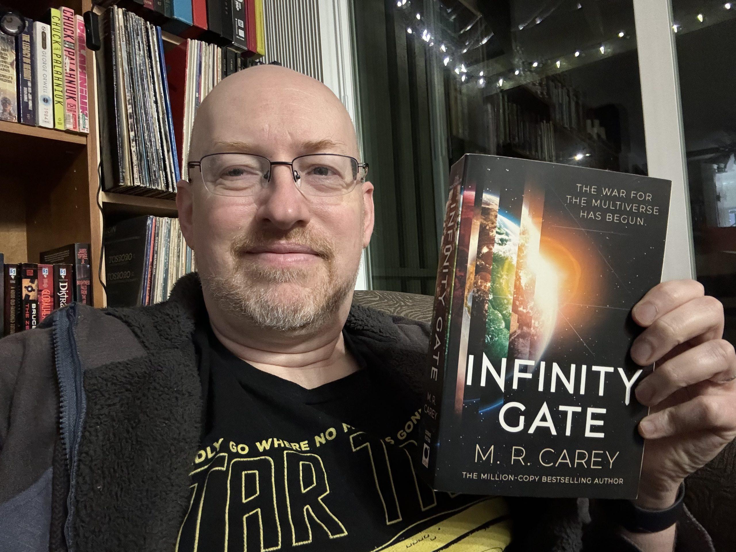 Me holding Infinity Gate