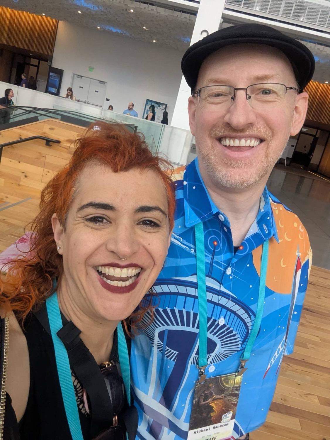 123_1.jpeg Selfie of me and Cyan, both with big grins.