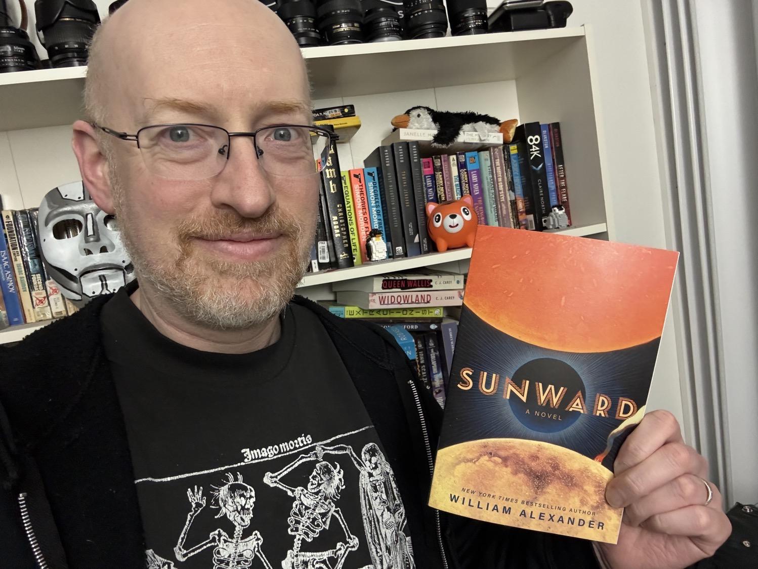 Me holding Sunward