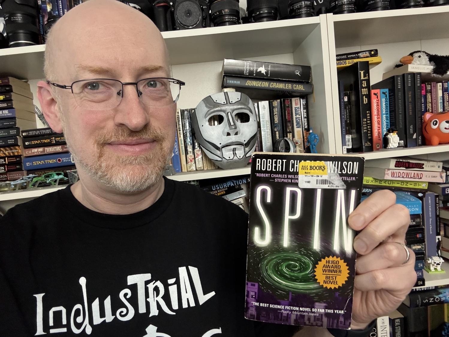 Me holding Spin