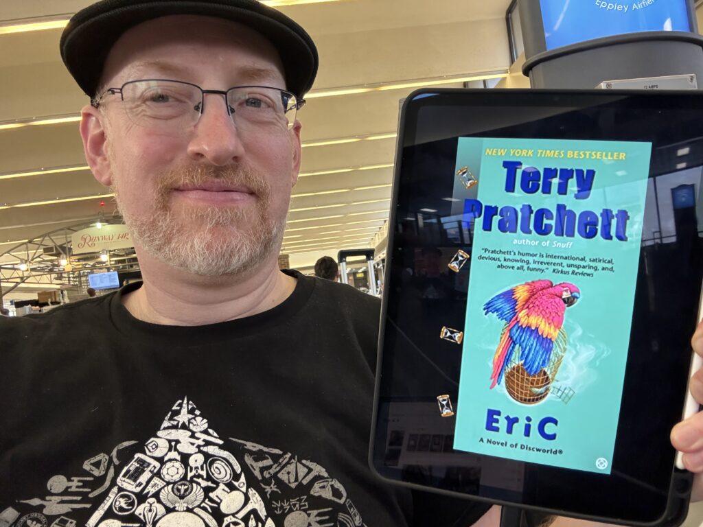 Me holding Eric