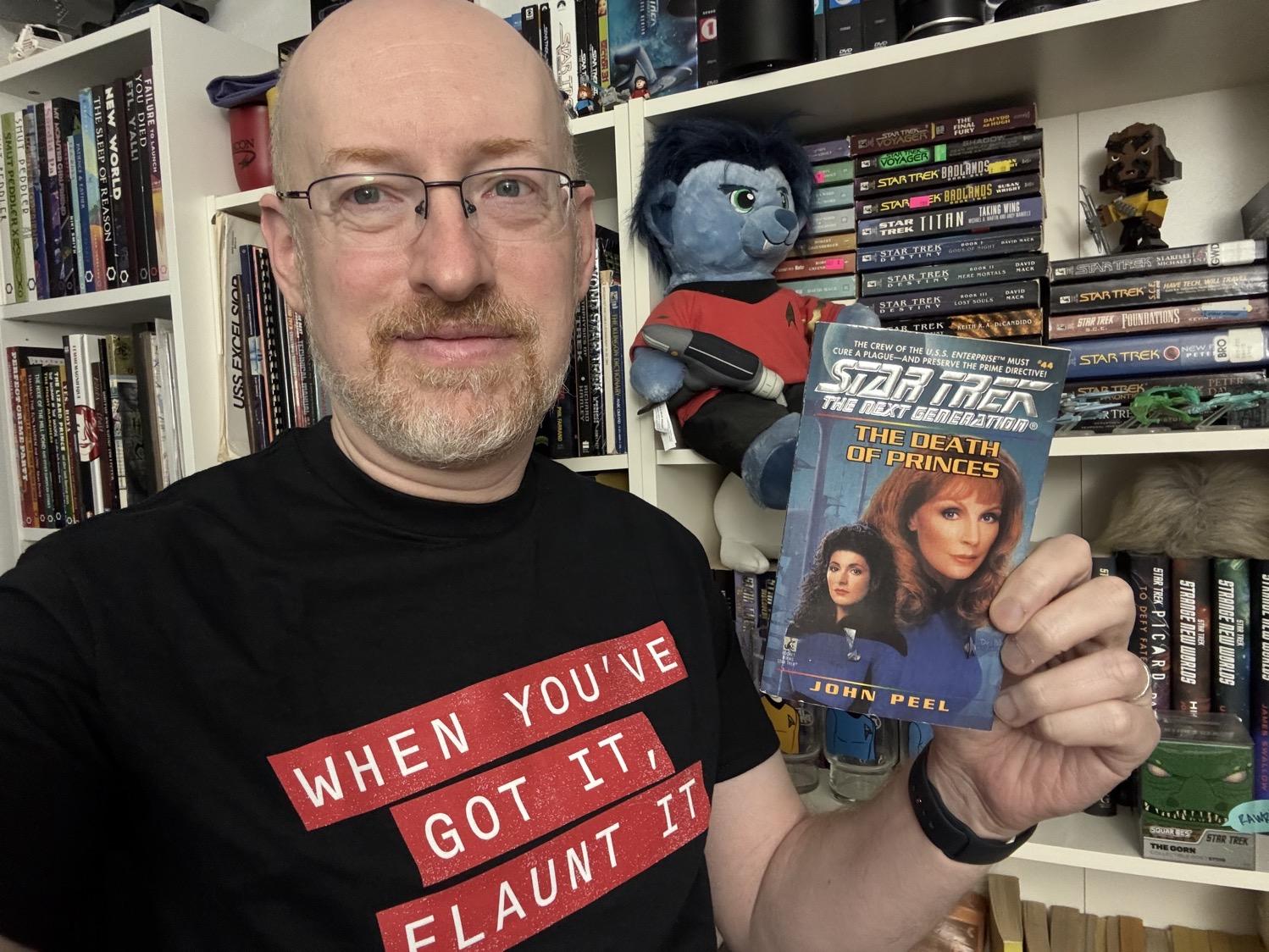 Me holding The Death of Princes