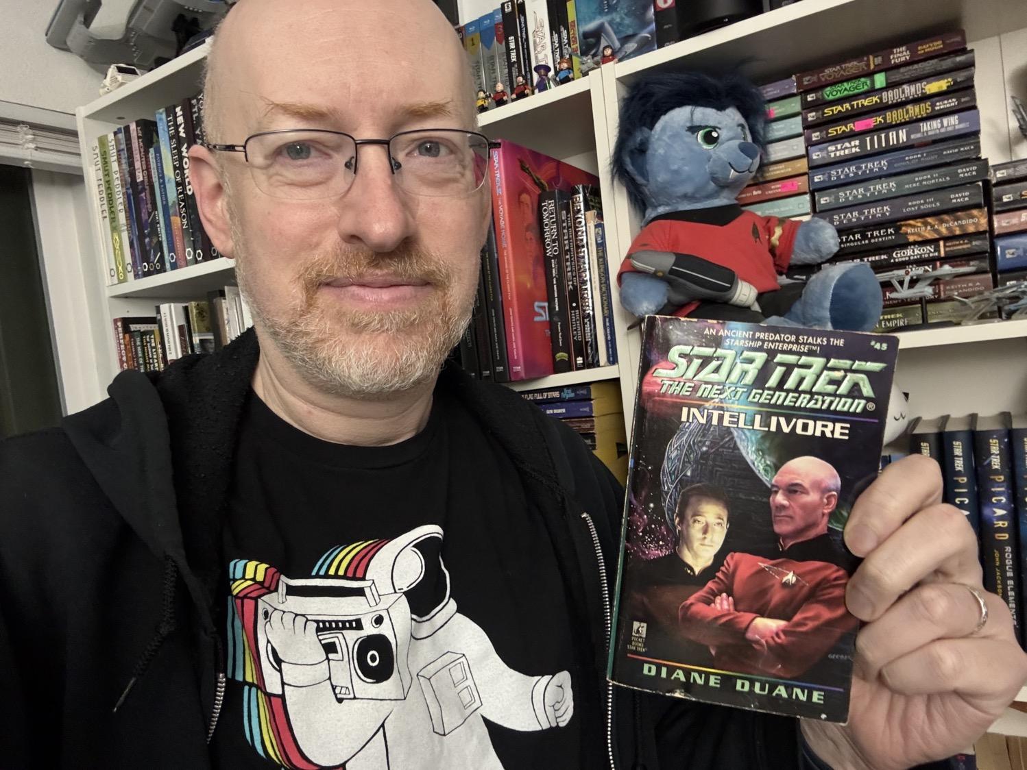 Me holding Intellivore